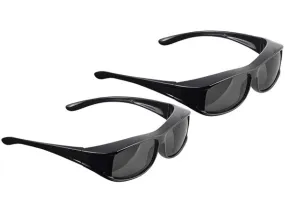 2 Surlunettes de soleil polarisantes UV 380 | Lunettes de soleil 