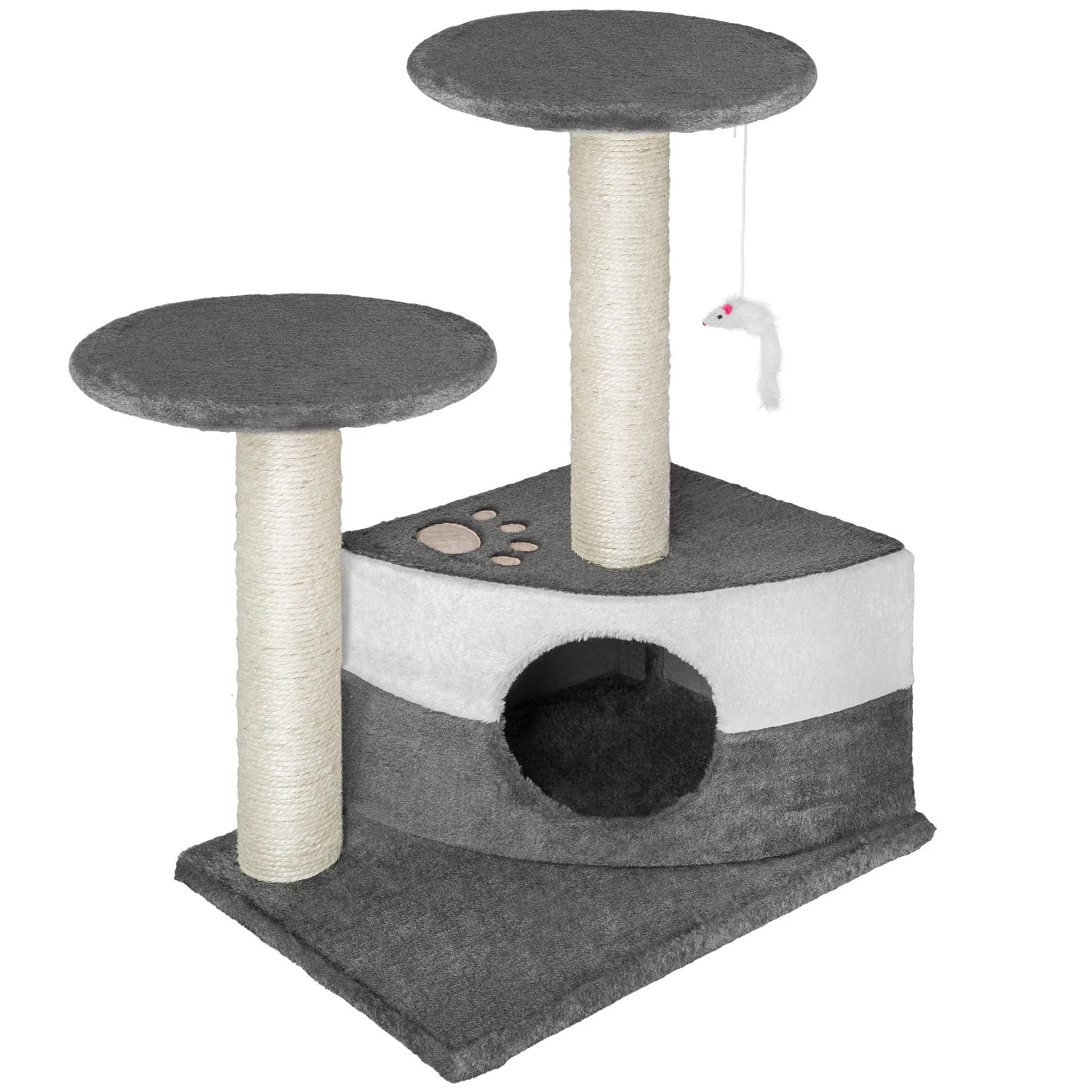 Arbre \u00e0 chat 71 cm TOMMY, Griffoir, Grattoir, Tronc