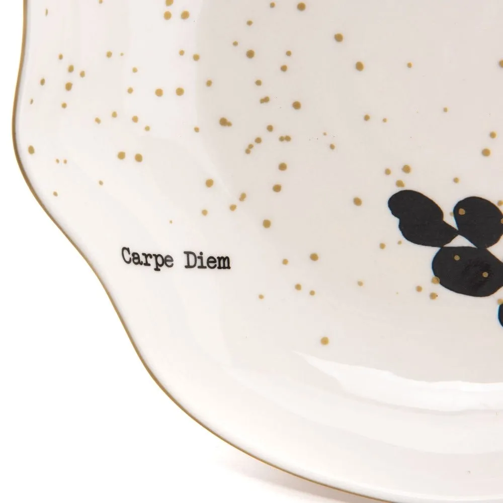 Assiette carpe diem (lot de 6)
