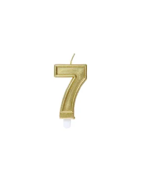 bougie anniversaire chiffre n°7 - le chat