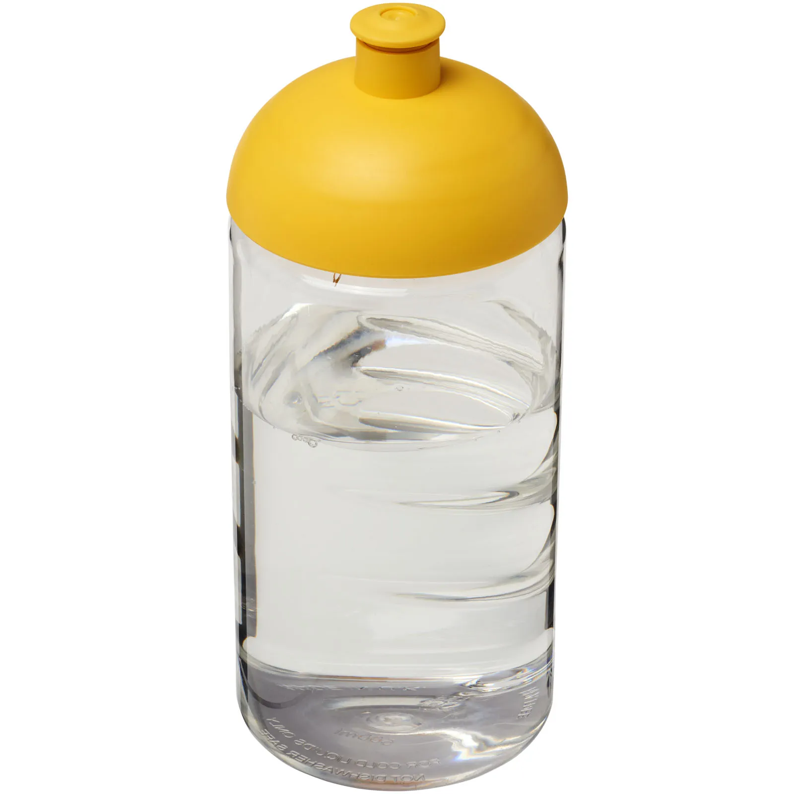 Bouteille de sport H2O Bop® 500 ml avec couvercle dôme Translucide,Jaune
