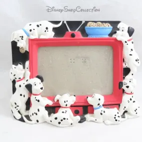 Cadre photo résine chiots DISNEY Les 101 dalmatiens résine 16 cm