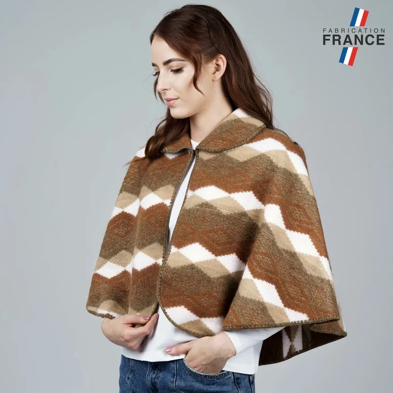 Cape femme Loggia Marron