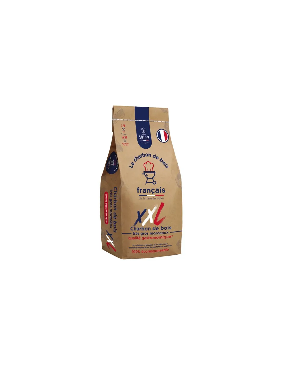 Charbon De Bois Xxl - 50l. Très Gros Morceaux - - PF001124Générique