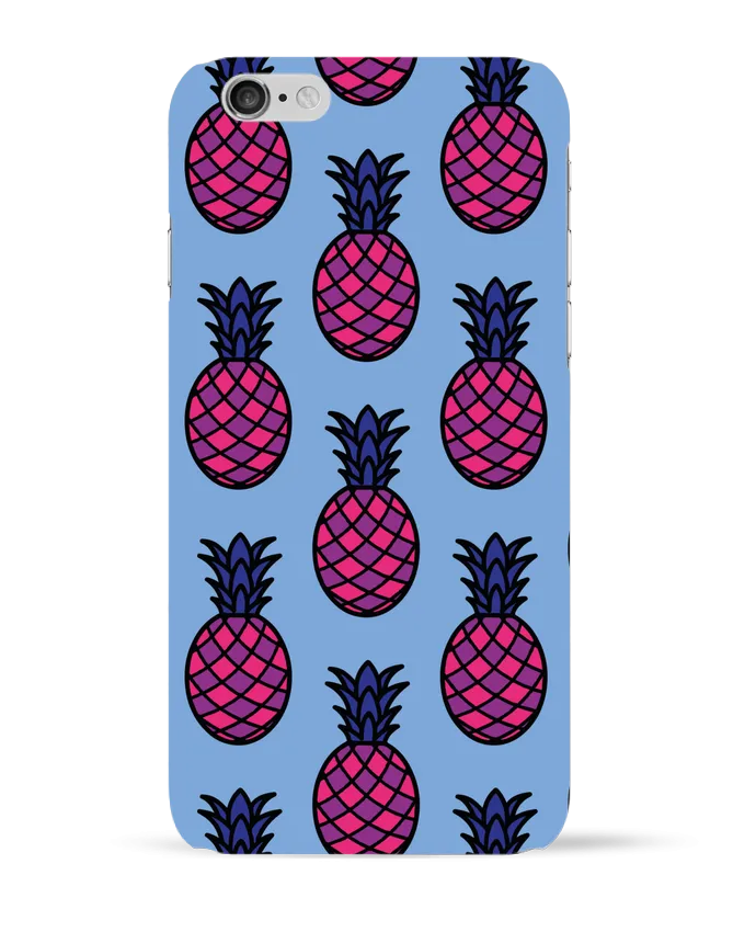 Coque iPhone 6 Ananas violet par tunetoo
