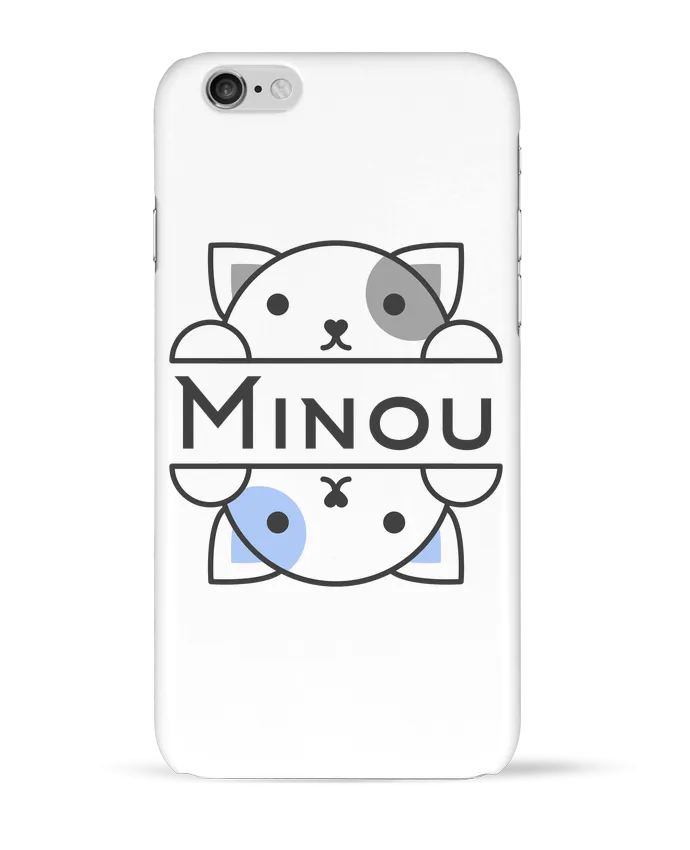 Coque iPhone 6 Minou par Minou