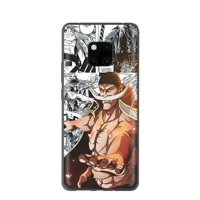 Coque One Piece Huawei Barbe Blanche