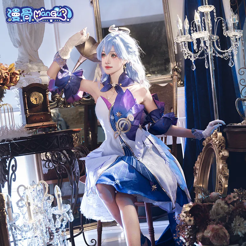 Costume robin cos de chemin de fer à dôme étoile brisée, ensemble complet de cosplay robin, costume anime c de jeu pour femmes