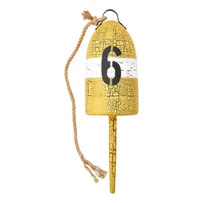 Déco flotteur marin jaune