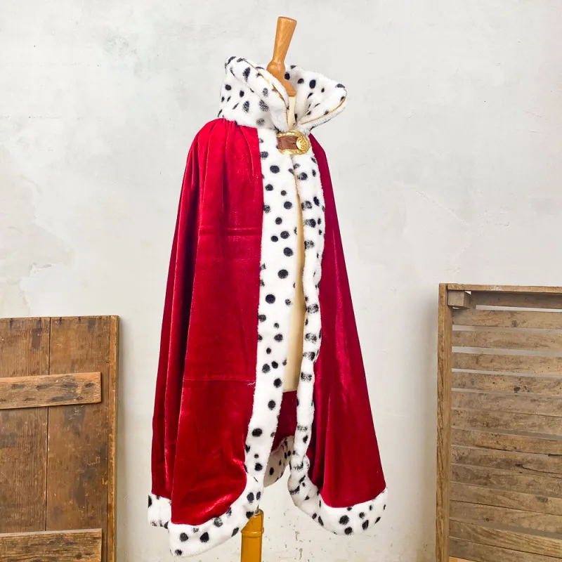 Déguisement cape royale rouge