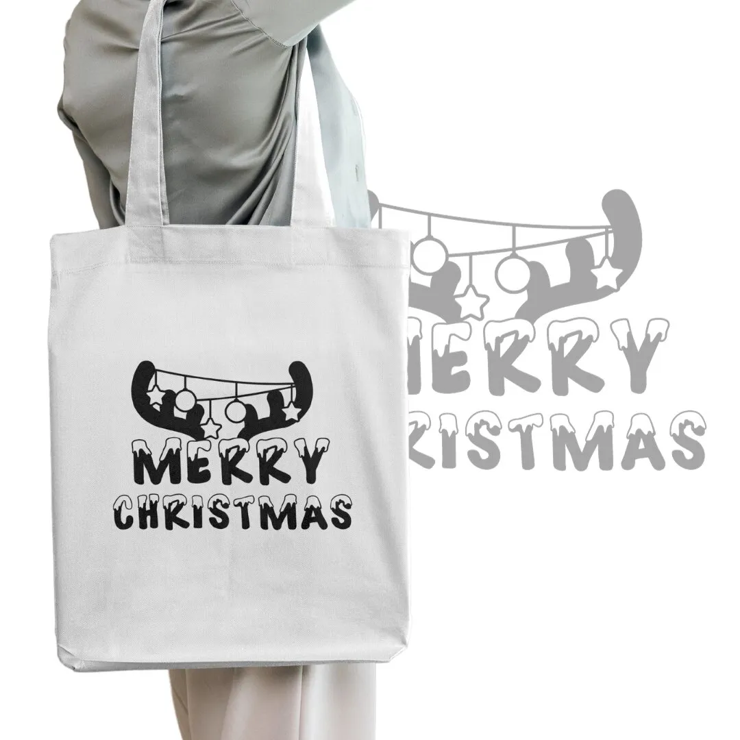 Joyeux Noël bois de renne SVG Noël animaux