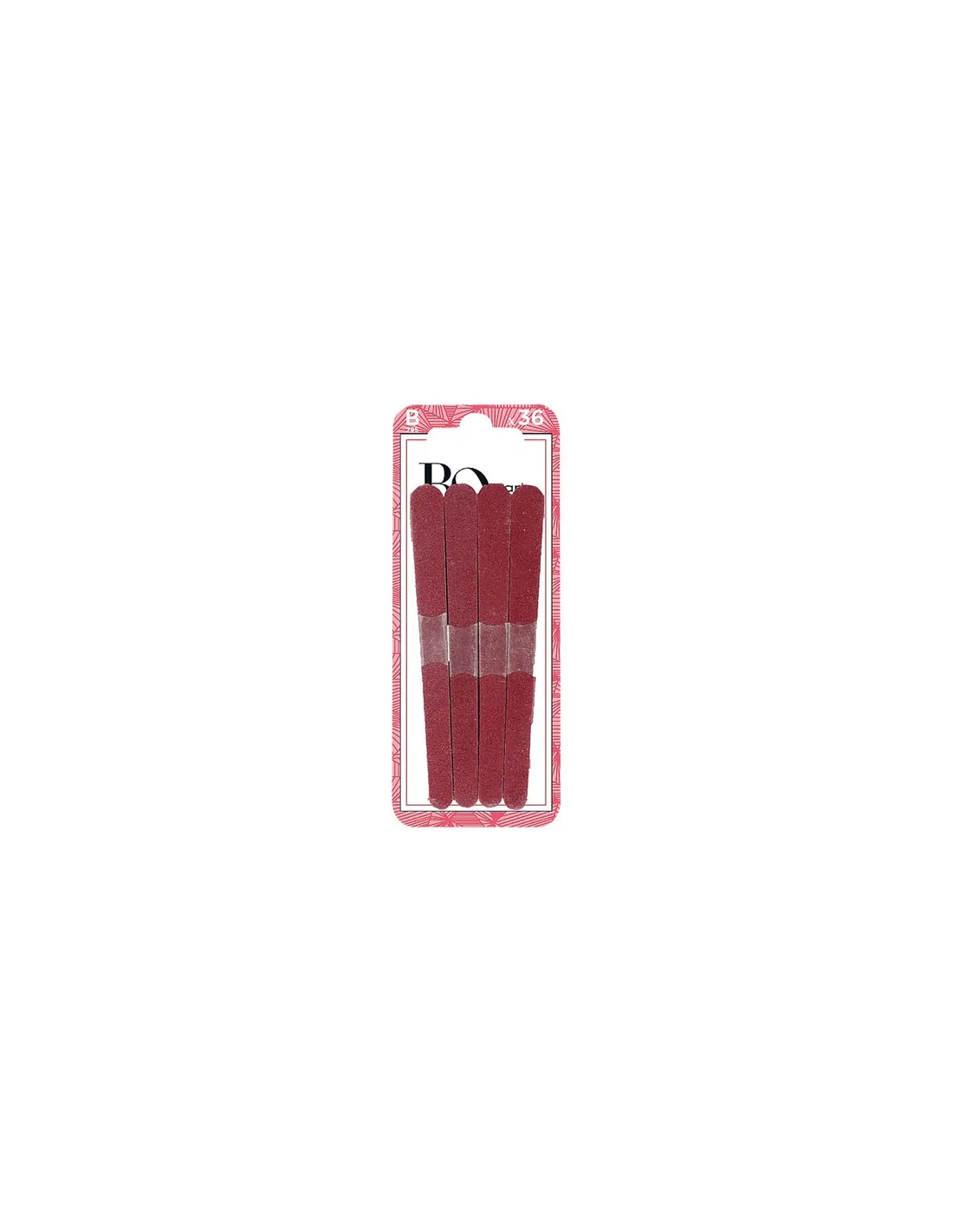 limes à ongles émeri petit modèle x36 b - bo paris
