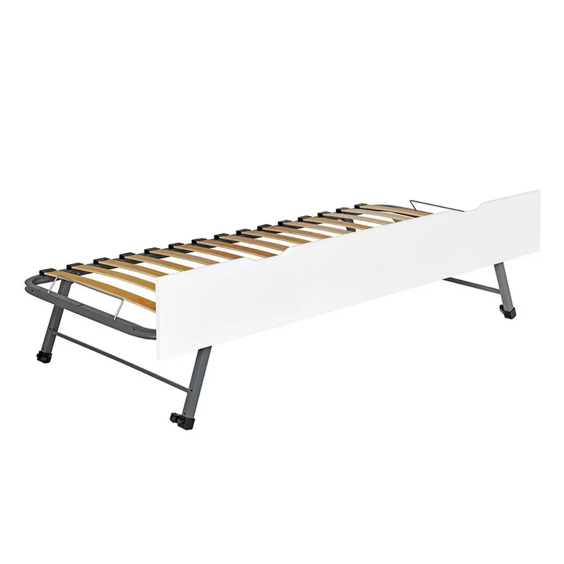 Lit gigogne pour lit junior Couchage 90x200 blanc | 3 Suisses
