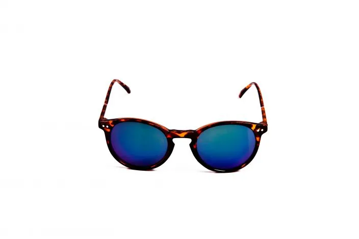 Lunette de Soleil Verres Miroirs Verts