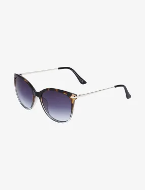 Lunettes de soleil rondes - Marron