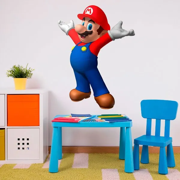 Mario Bros Joyeux - STICKERS POUR ENFANTS