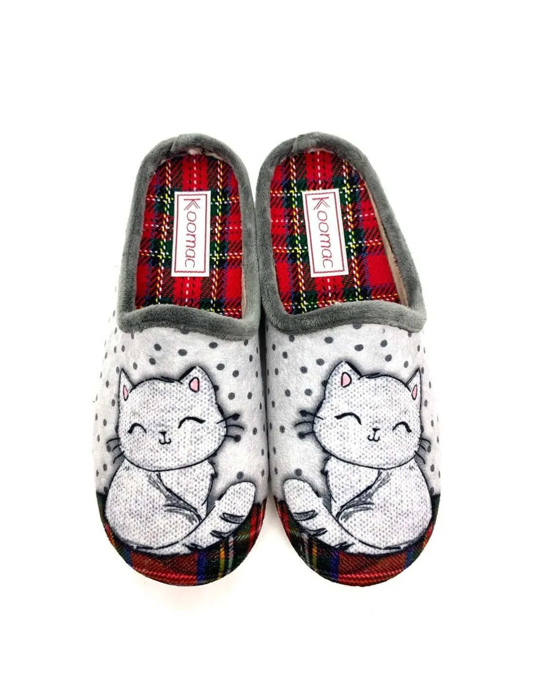 Mules Chat Koomac Flaran Gris