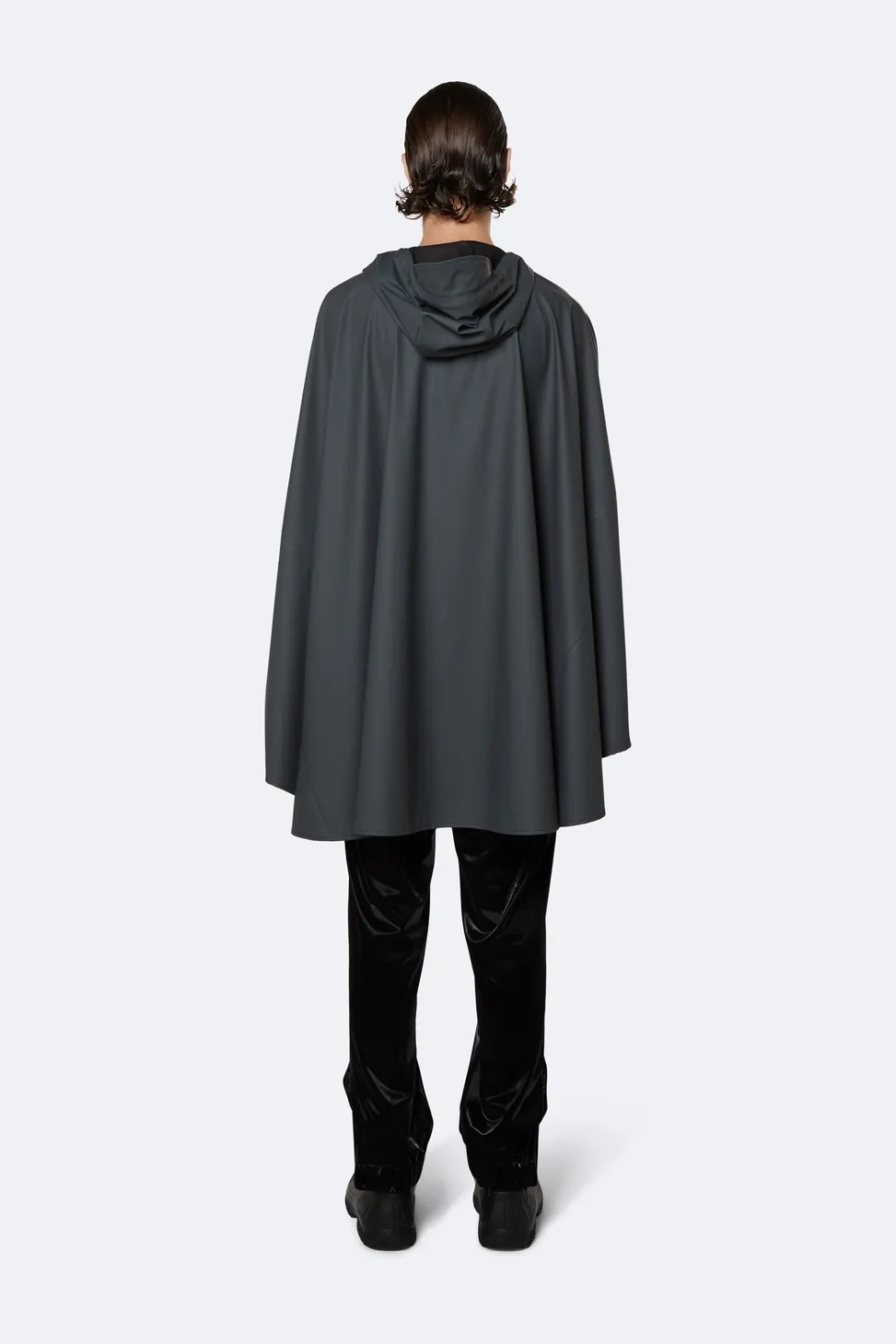 Poncho RAINS Cape Slate Noir