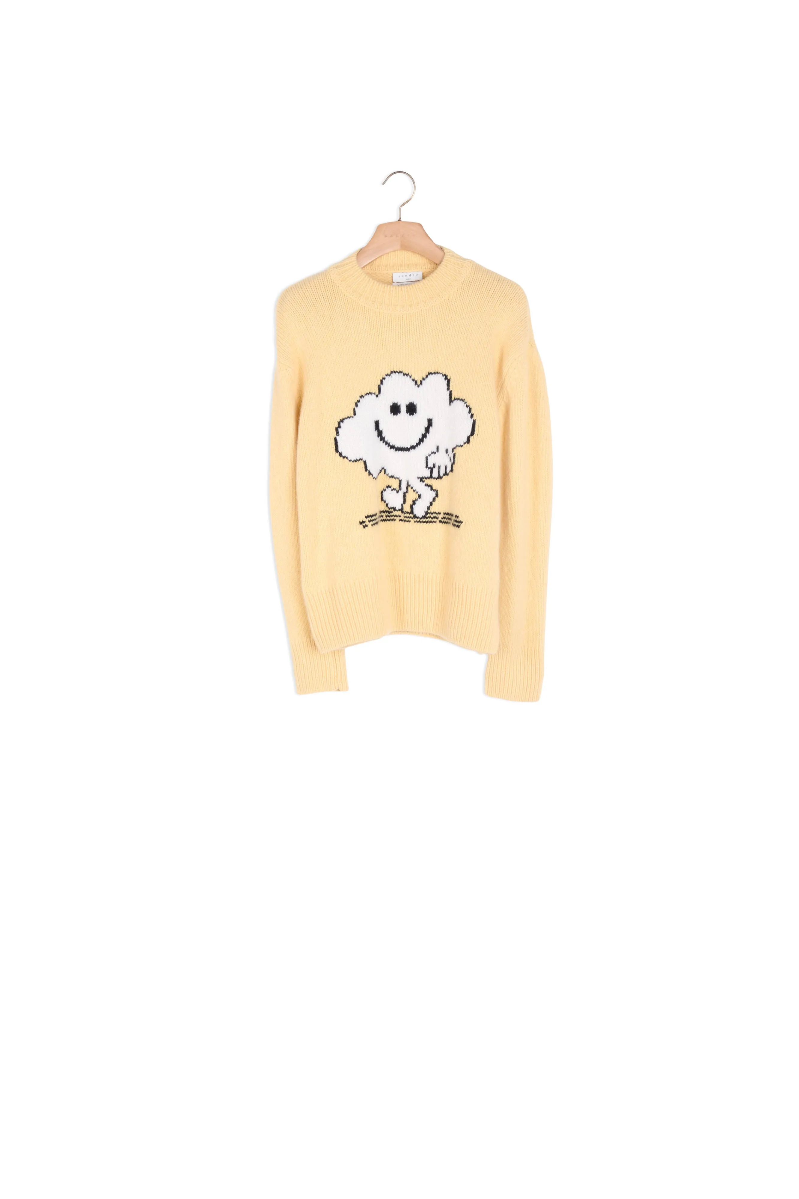 PULL Jaune Ple
