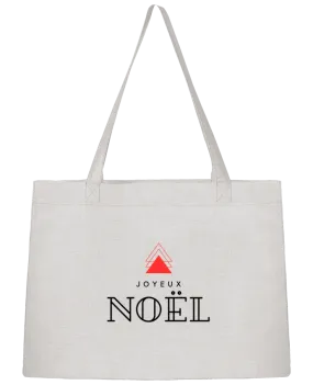 Sac Shopping Joyeux noël moderne par iDées&cRéaTion