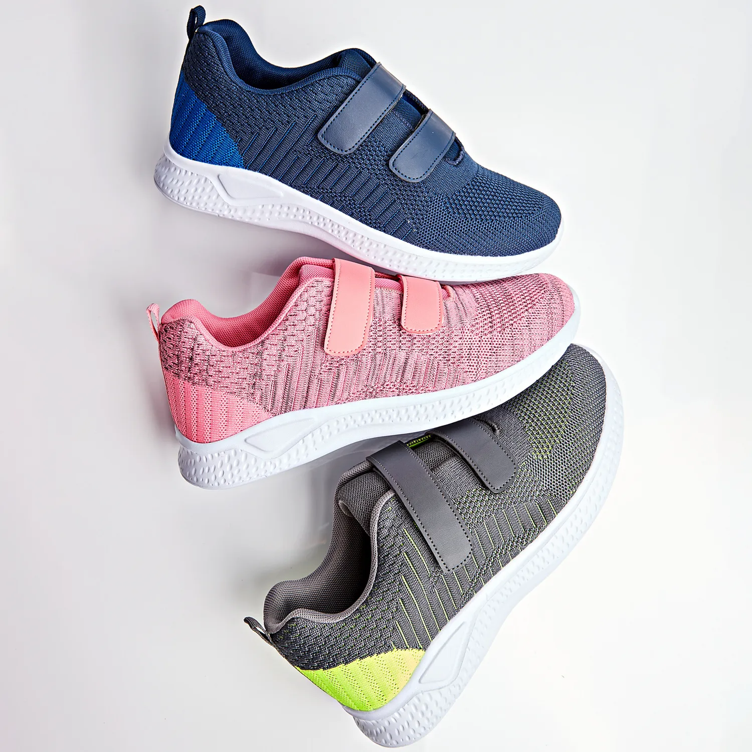 Sneakers, gris/jaune