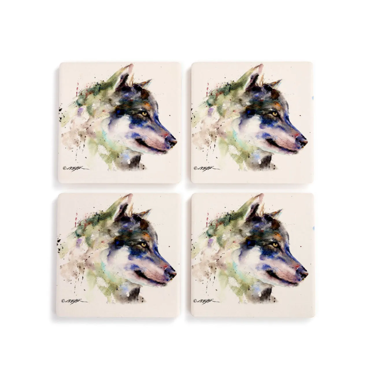 Sous-verres Loup