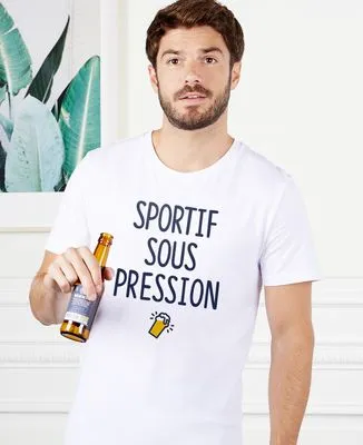 Sweatshirt homme Sportif sous pression