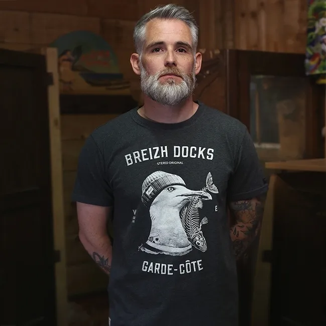 T-shirt Garde-Côte - Anthracite