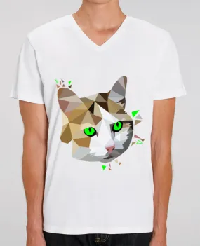 T-shirt homme Chat par MozKat Studio