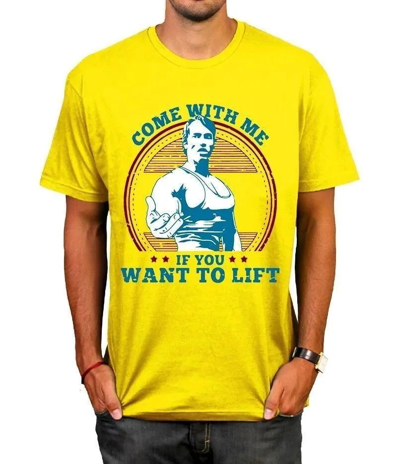 T-Shirt Vintage  Arnold Schwarzenegger Come With Me